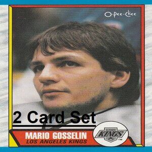 Mario Gosselin Hockey Card Collection